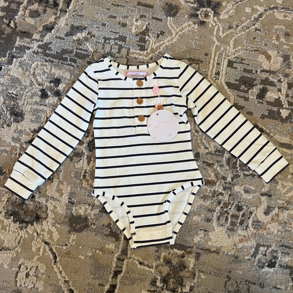 Striped Long Sleeve SweetHoney Top
